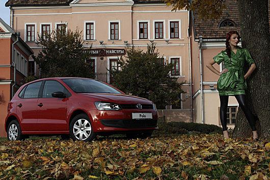 фото нового автомобиля Volkswagen фотомодель