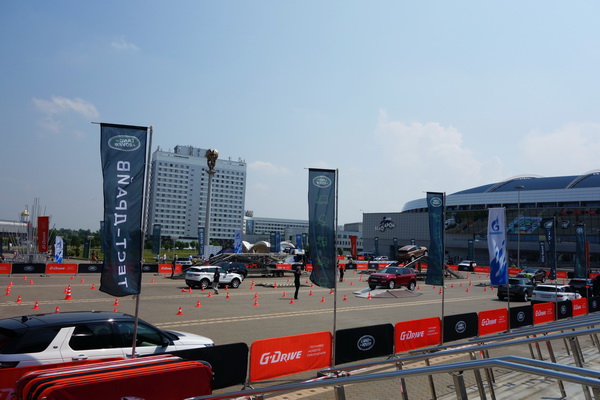 тест-драйв Land Rover в Минске