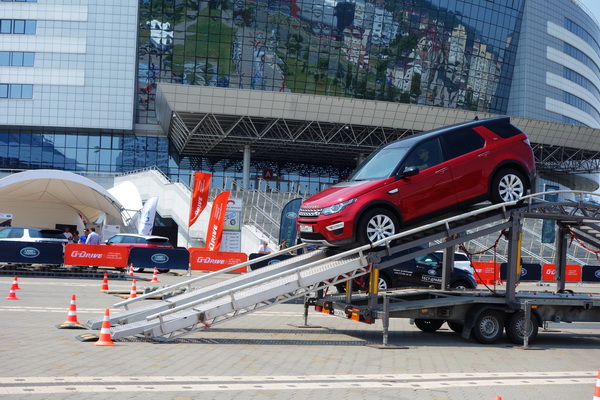 тест-драйв Land Rover в Минске
