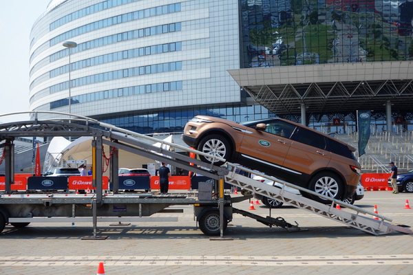 тест-драйв Land Rover в Минске