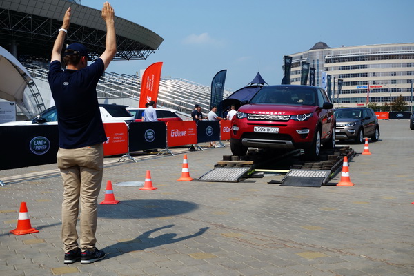 тест-драйв Land Rover в Минске