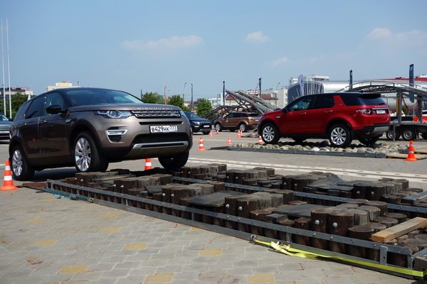 тест-драйв Land Rover в Минске