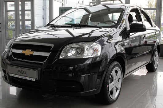 новые автомобили Chevrolet Aveo по старой цене