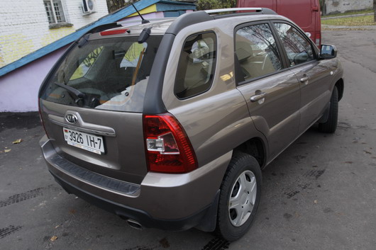 фото нового автомобиля KIA Sportage