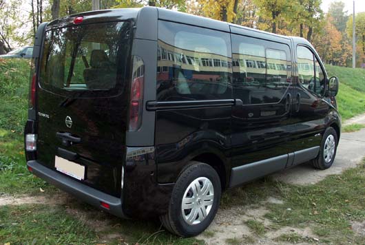 фото нового автомобиля Nissan Primastar