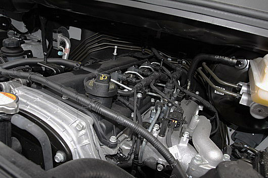 фото нового автомобиля Hyundai H1, двигатель