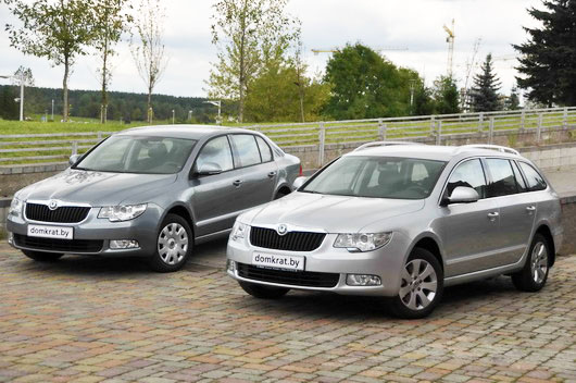 фото нового автомобиля Skoda Superb