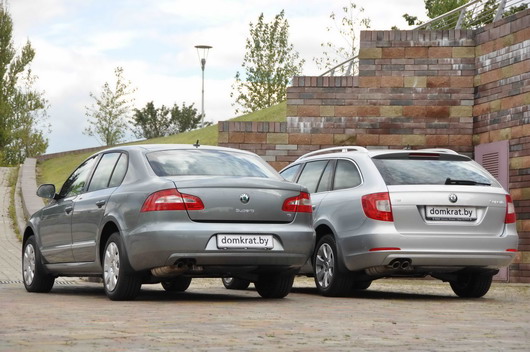 фото нового автомобиля Skoda Superb