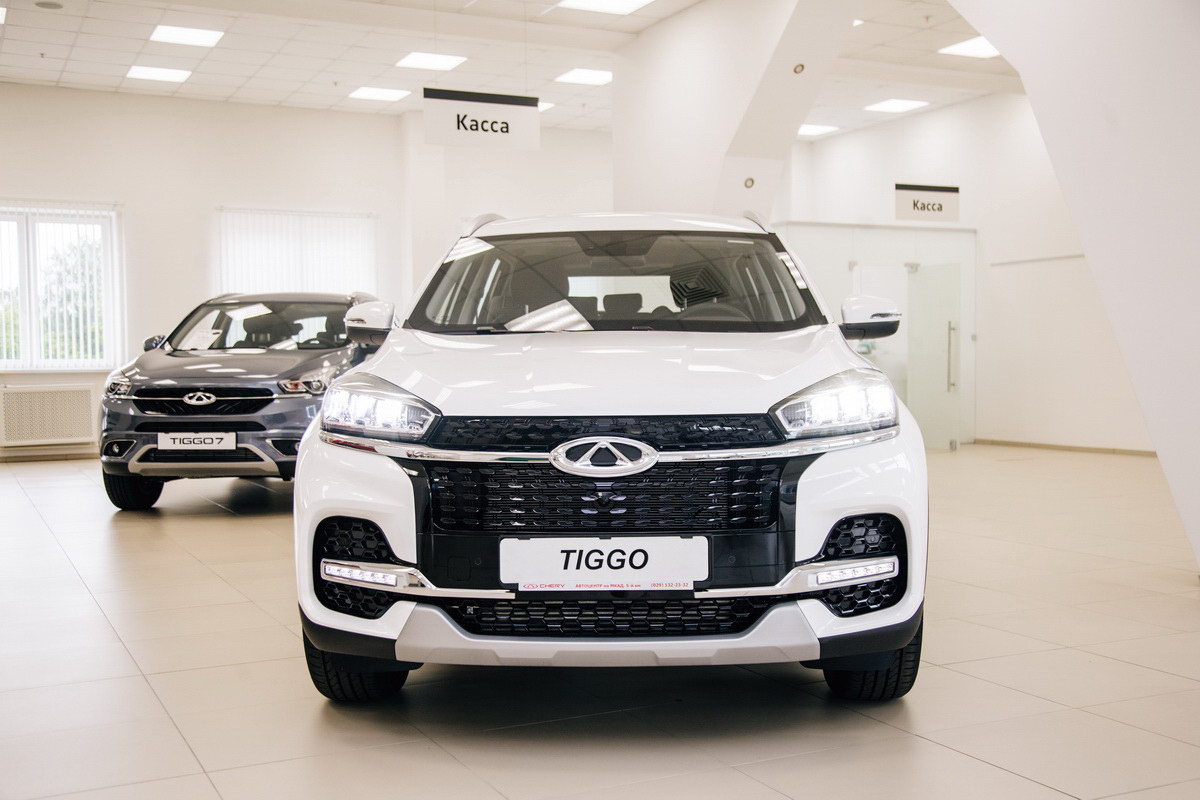 Chery Tiggo 8 купить у официального дилера в Минске и Беларуси фото
