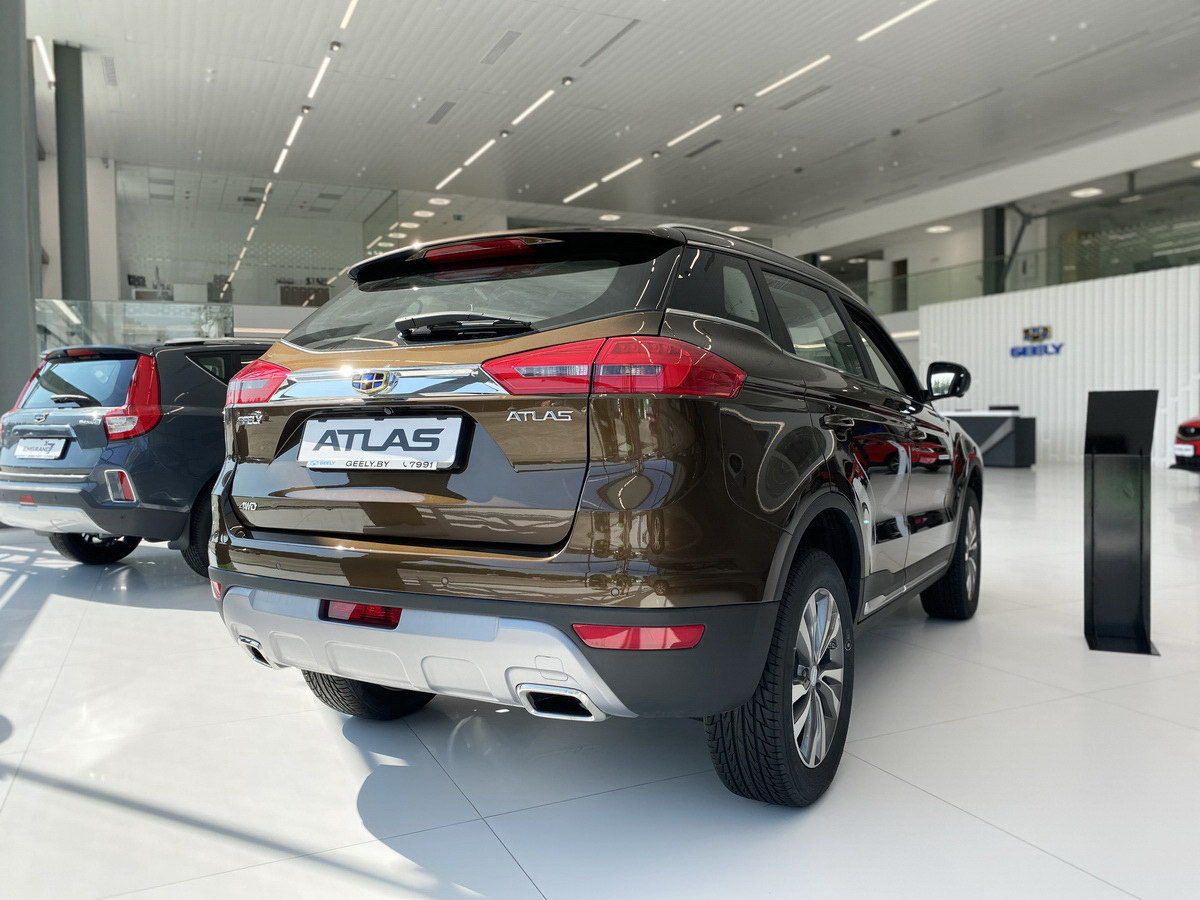 Geely Atlas новый купить в Минске у официального дилера фото