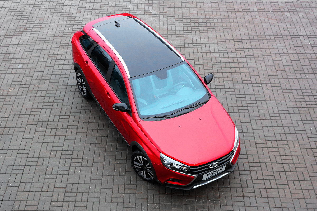 LADA Vesta SW Cross Black фото