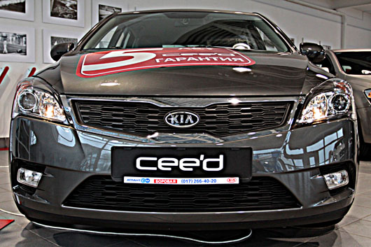 Новый Kia ceed: первое место по продажам