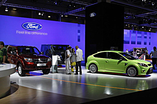 Новые автомобили Ford на Московском автосалоне 2010