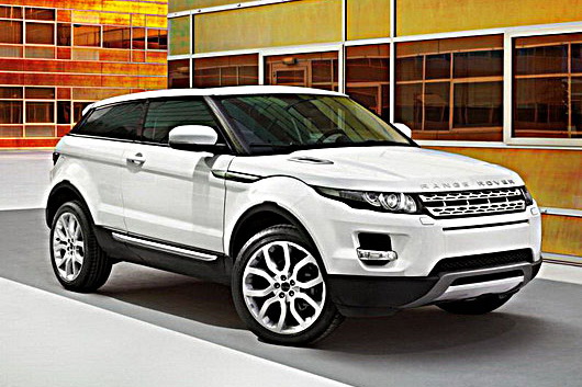 Заглядываем в салон нового автомобиля Land Rover Evoque