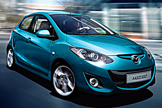 Новый автомобиль Mazda2 - премьера в Париже