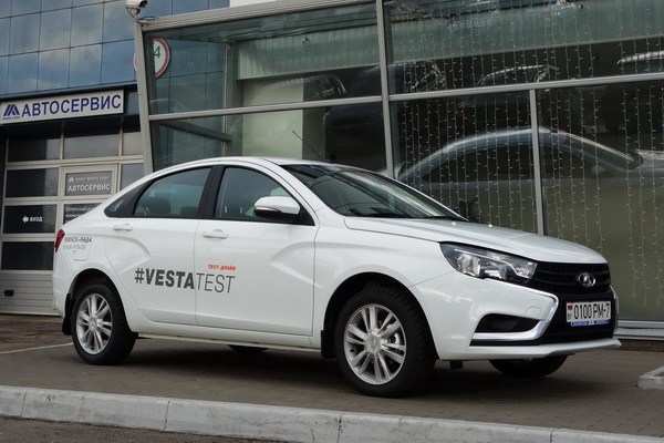 Купить в Беларуси новую LADA Vesta: изучаем модель, оснащение и сравниваем цены с конкурентами