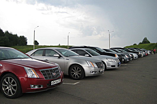 Ралли Cadillac по Минску и окрестностям - как это было