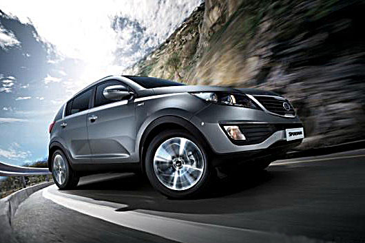 Новый автомобиль Kia Sportage подорожал на 1800-2900 долларов