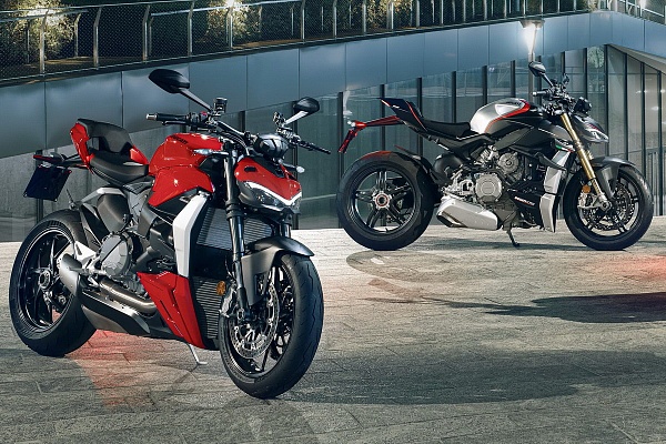 Ducati представляет новые модели Streetfighter V2 и Streetfighter V4 SP