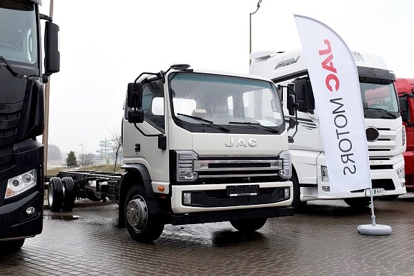 Новое грузовое шасси JAC N-120X - старт продаж в Беларуси