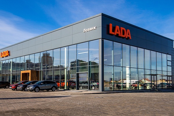 Новый автоцентр LADA в Минске - на проспекте Дзержинского, 134