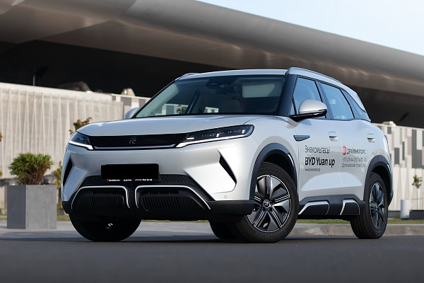 Новый BYD Yuan Up с русификацией и 3-летней гарантией - в наличии от 49 900 рублей